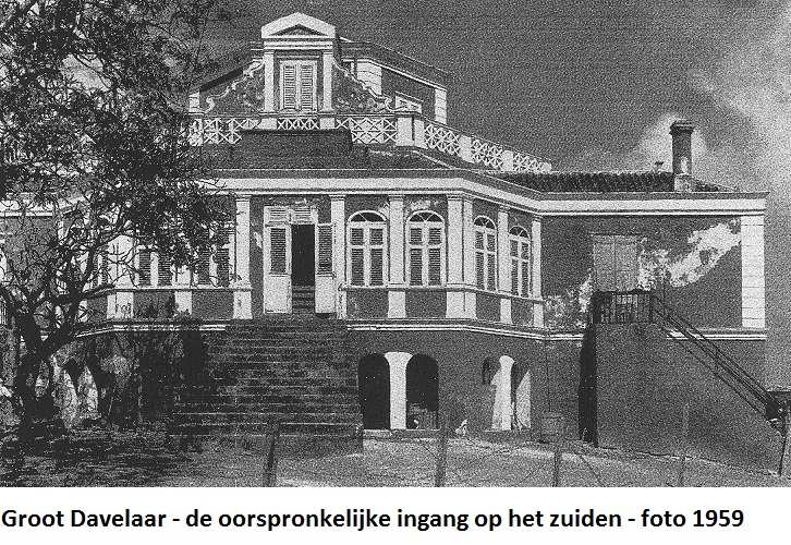 18. Groot Davelaar oorspronkelijke ingang vanuit het zuiden 1959